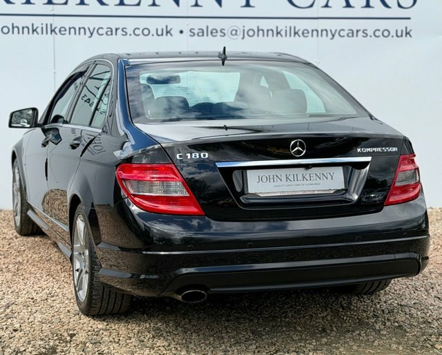 Mercedes-Benz C Class C180k Blueefficiency Sport Saloon Black #4