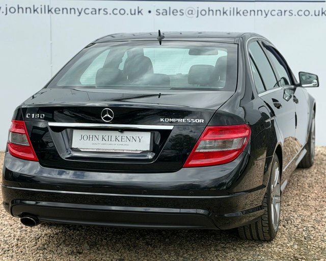 Mercedes-Benz C Class C180k Blueefficiency Sport Saloon Black #6
