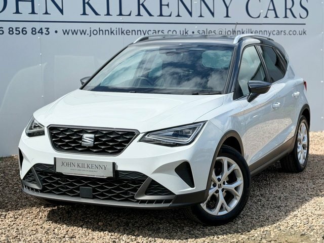 Seat Arona Tsi Fr Suv SH22LLR White #3