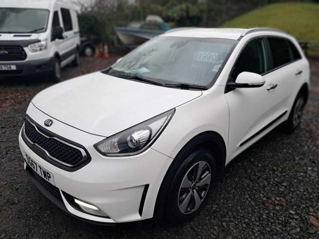 Kia Niro 1.6 Gdi Hybrid 2 Dct SG67TWP White #3