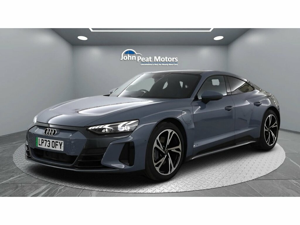 Audi E Tron GT Saloon Grey