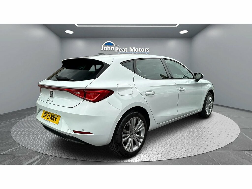 Seat Leon 1.0 Tsi Evo Se Dynamic DF21NRV White #5