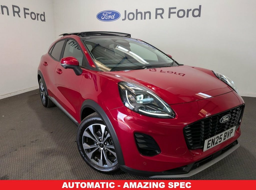 Ford Puma 1L Titanium Red