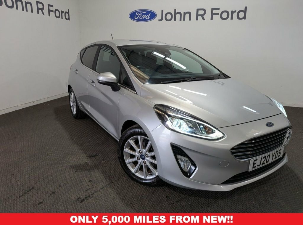 Ford Fiesta 1L Titanium Silver