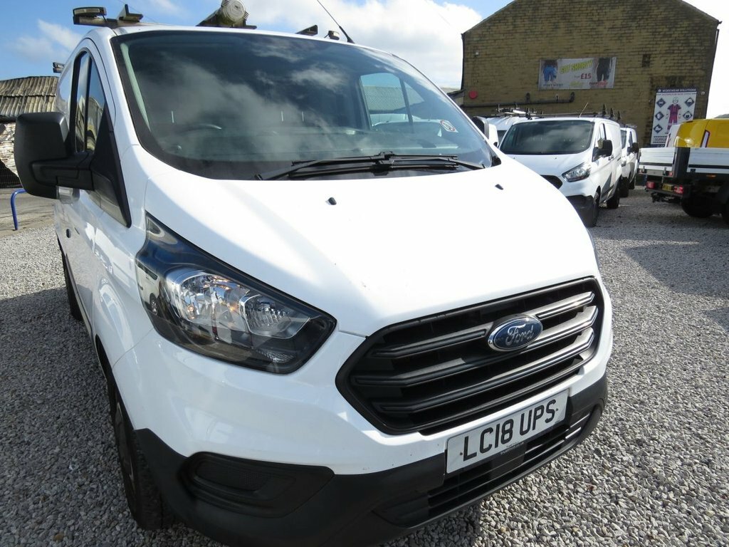 Ford Transit Custom 2L Null LC18UPS White #5