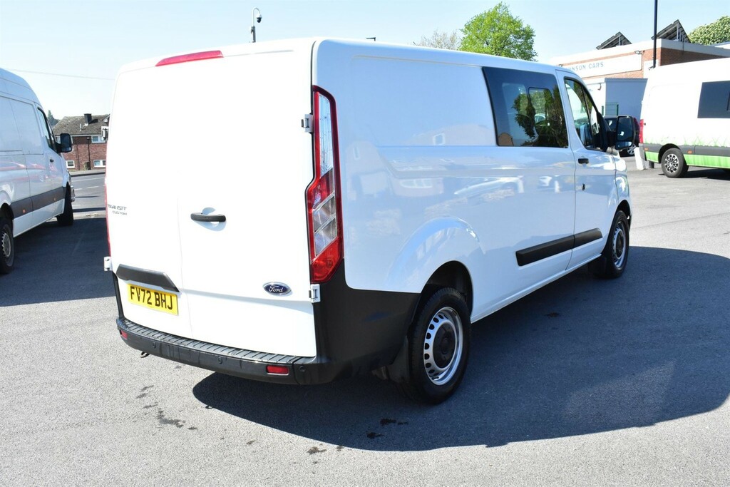 Ford Transit Custom 2.0 320 Ecoblue Leader Crew Van Double Cab Die FV72AYN  #3