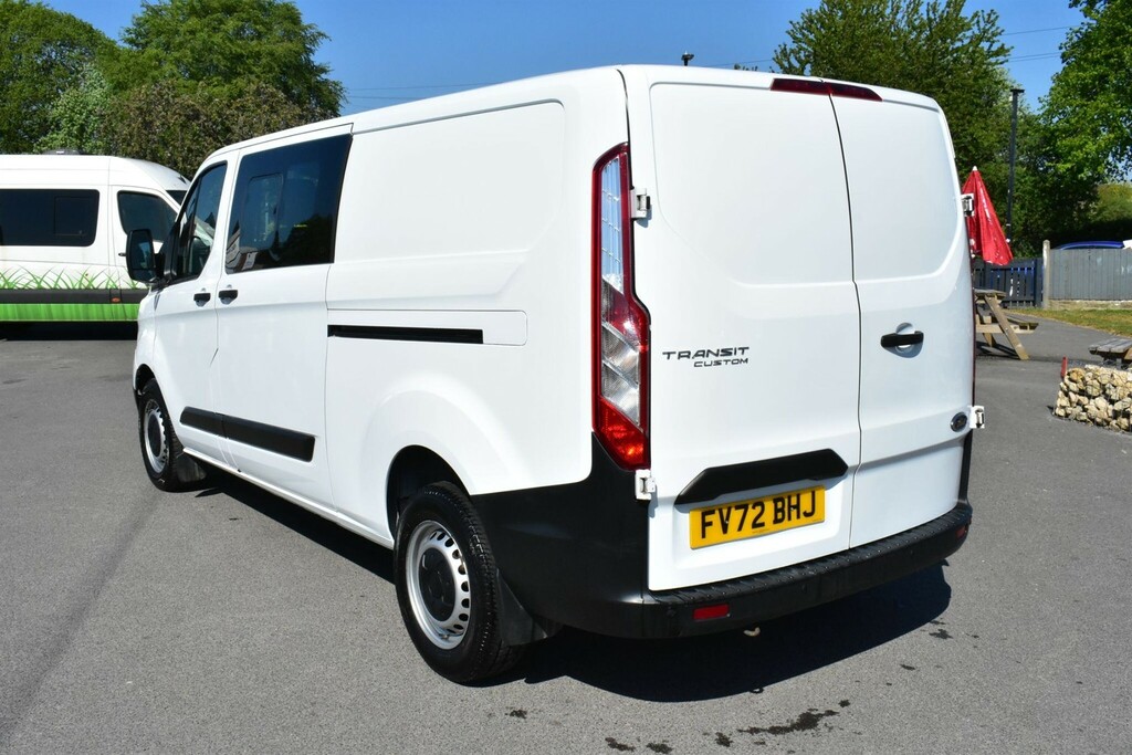 Ford Transit Custom 2.0 320 Ecoblue Leader Crew Van Double Cab Die FV72AYN  #4