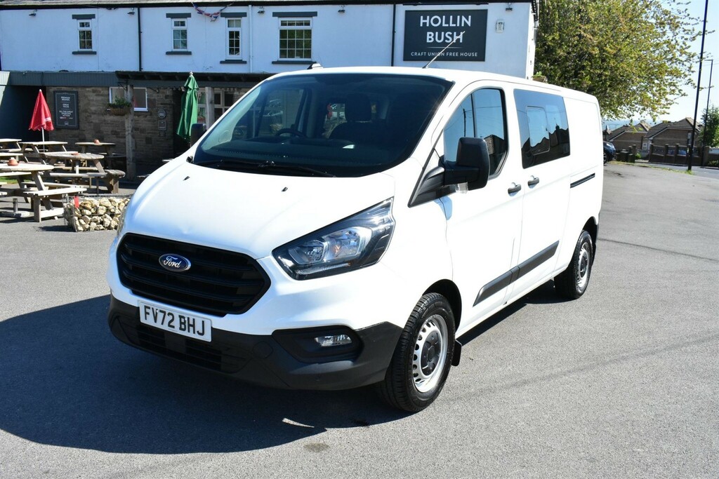 Ford Transit Custom 2.0 320 Ecoblue Leader Crew Van Double Cab Die FV72AYN  #2
