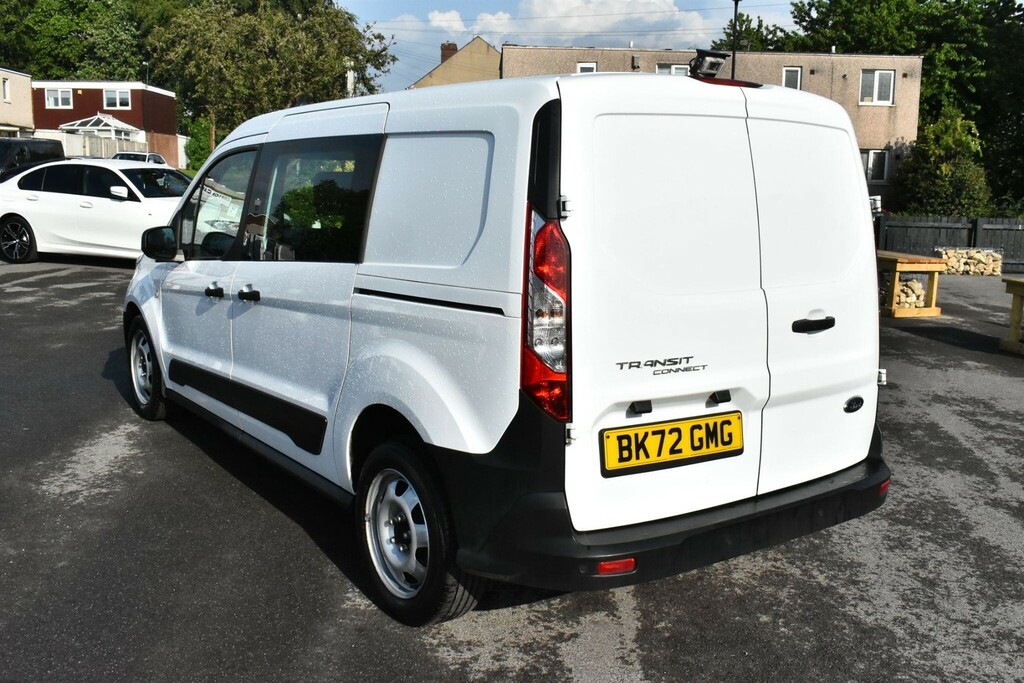 Ford Transit Connect 1.5 240 Ecoblue Leader Crew Van Double Cab 6Dr Die BK72GMG #4