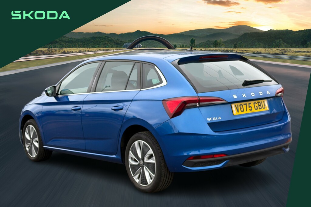 Skoda Scala 1.0 Tsi 116 Se L Edition VO75GBU Blue #3