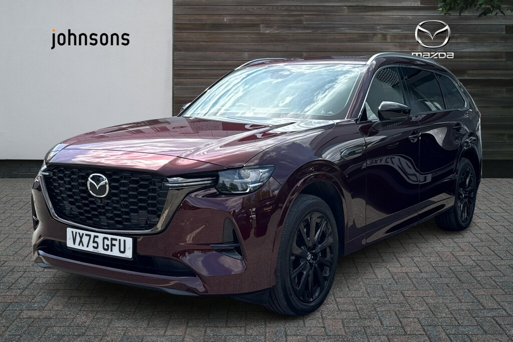 Mazda CX-80 2.5 Phev Homura Plus Awd Convdappan VX75GFU Red #4