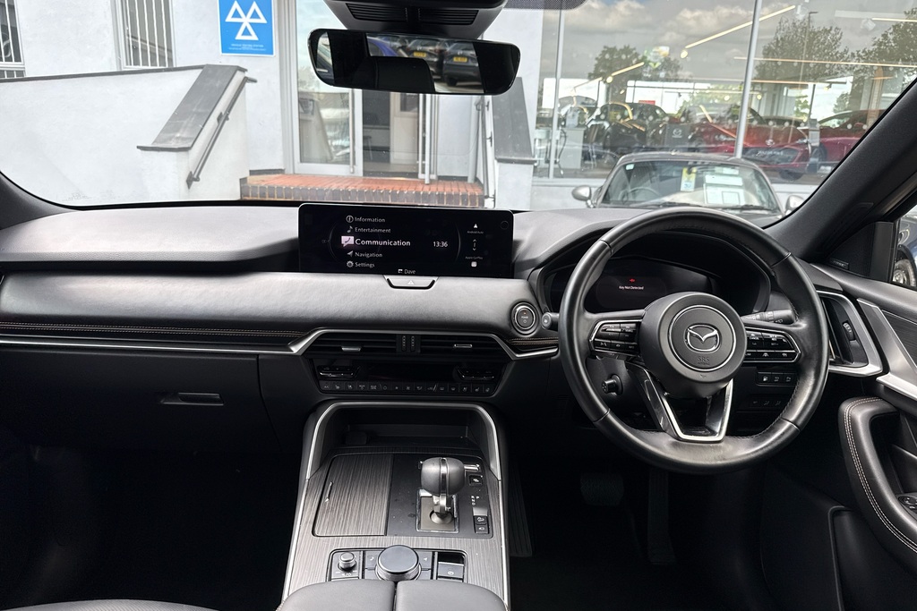 Mazda CX-80 2.5 Phev Homura Plus Awd Convdappan VX75GFU Red #3