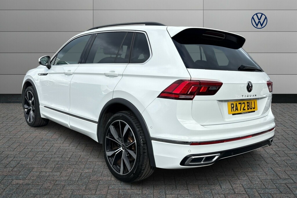Volkswagen Tiguan 2.0 Tdi R-line Dsg RA72BUJ White #3