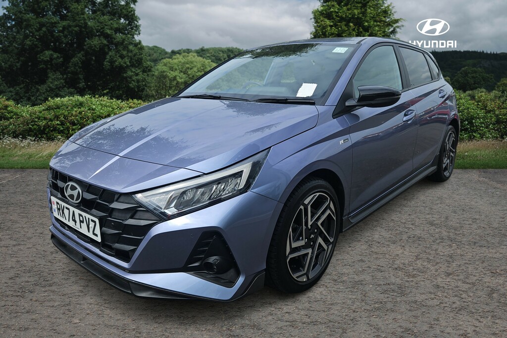 Hyundai I20 N Line S RK74PVZ Blue #4