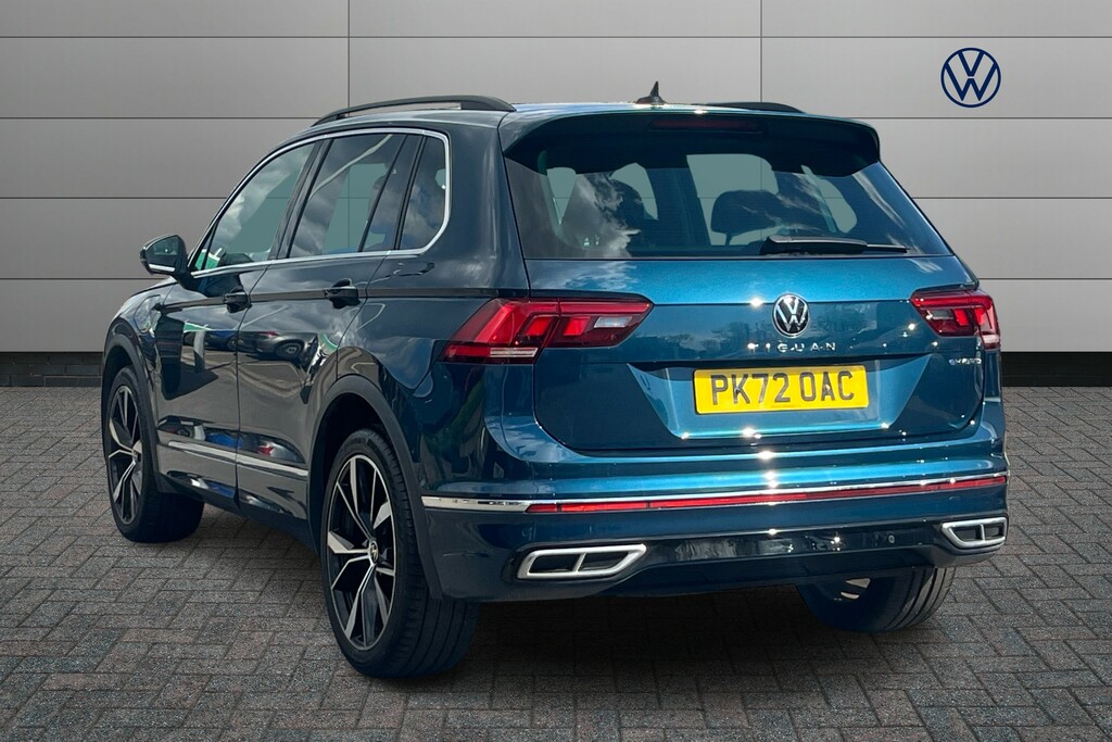 Volkswagen Tiguan 1.4 Tsi Ehybrid R-line Dsg Blue #3