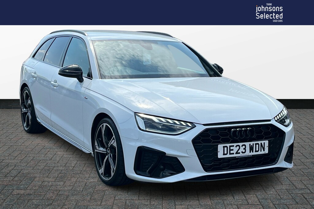 Audi A4 35 Tfsi Black Edition S Tronic DE23WDN White #2