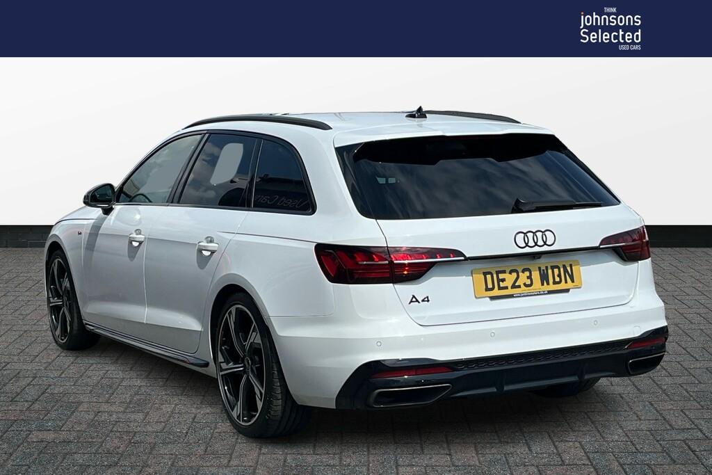 Audi A4 35 Tfsi Black Edition S Tronic DE23WDN White #3
