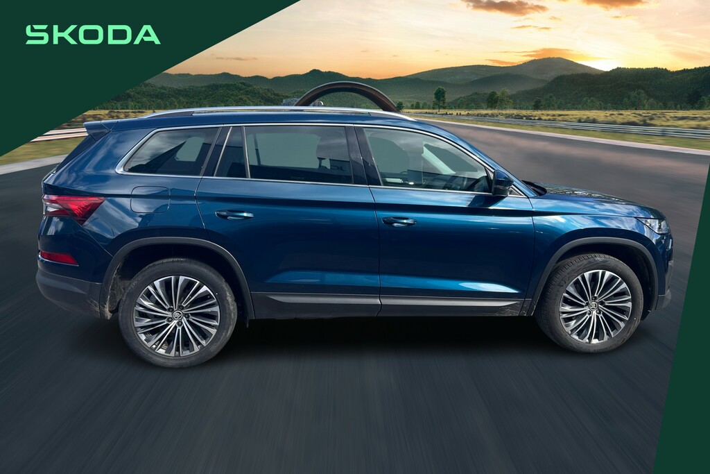 Skoda Kodiaq 1.5 Tsi Se L Executive Dsg 7 Seat GY72VKE Blue #4