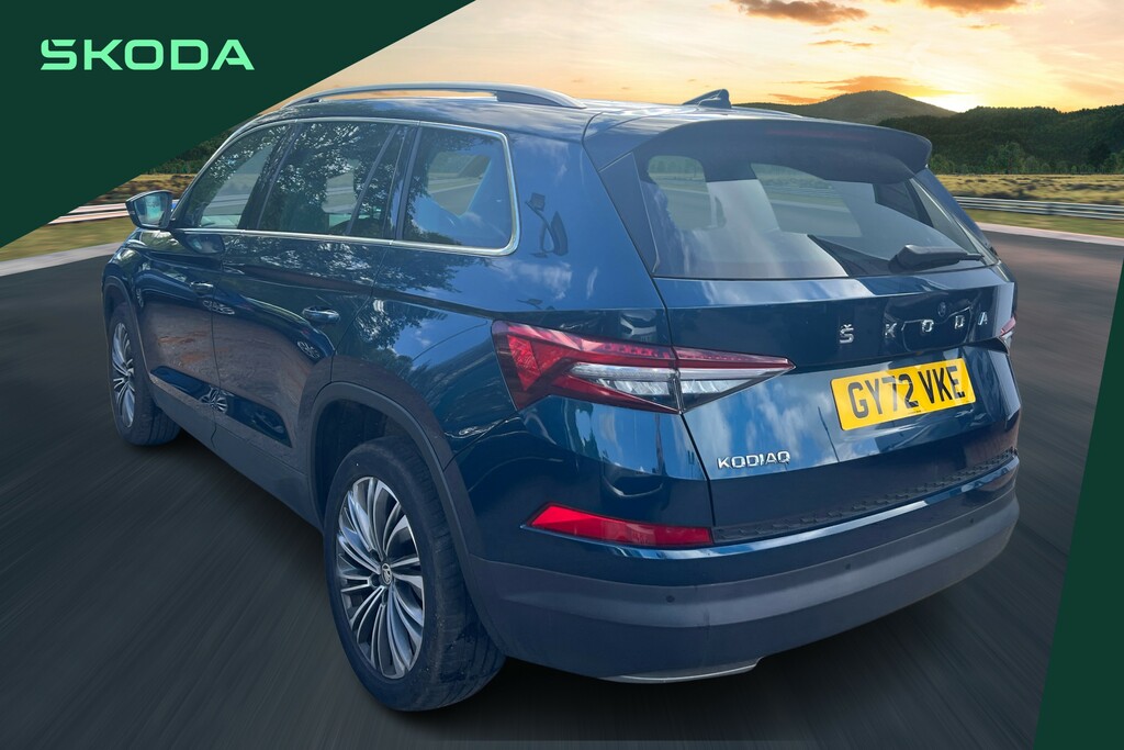 Skoda Kodiaq 1.5 Tsi Se L Executive Dsg 7 Seat GY72VKE Blue #3