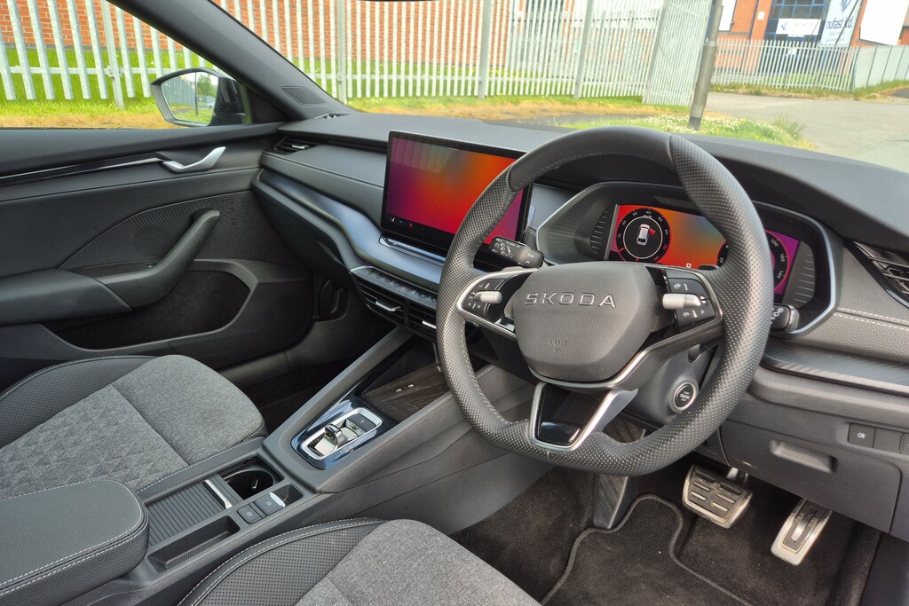 Skoda Octavia 1.5 Tsi 150 E-tec Sportline Dsg Blue #6
