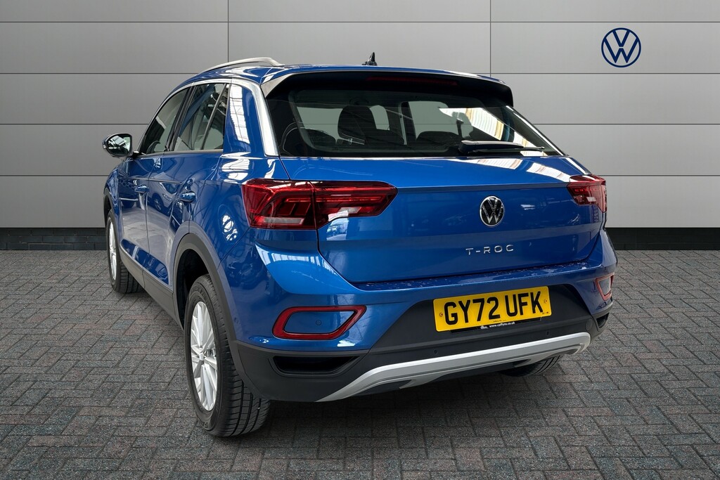 Volkswagen T-Roc 1.5 Tsi Life Dsg GY72UFK Blue #3