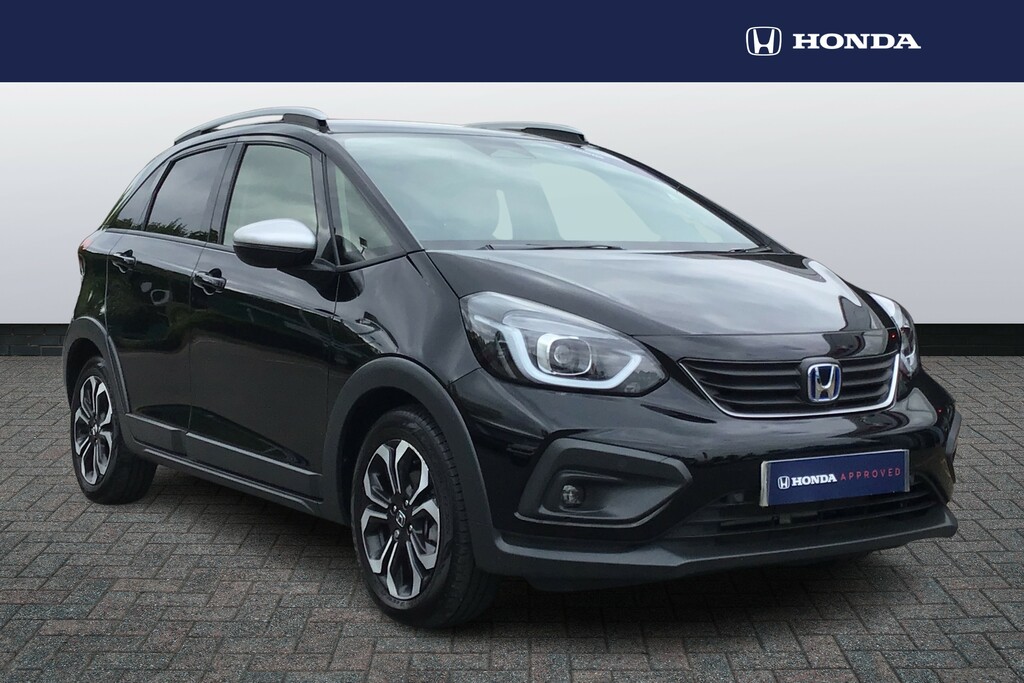 Honda Jazz 1.5 I-mmd Hybrid Crosstar Ex Ecvt Black