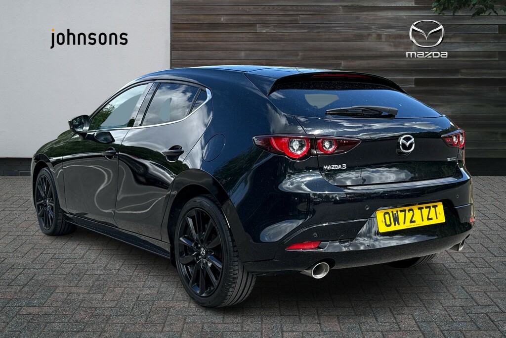 Mazda 3 2.0 E-skyactiv X Mhev 186 Gt Sport OW72TZT Black #2