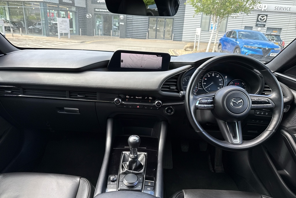 Mazda 3 2.0 E-skyactiv X Mhev 186 Gt Sport OW72TZT Black #3