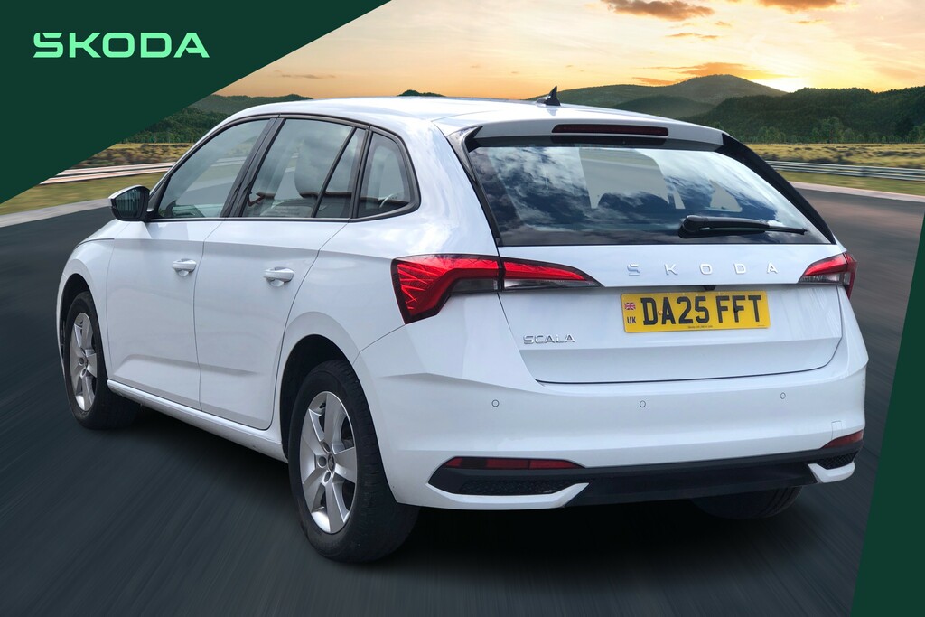 Skoda Scala 1.5 Tsi Se Edition Dsg DA25FFT White #3