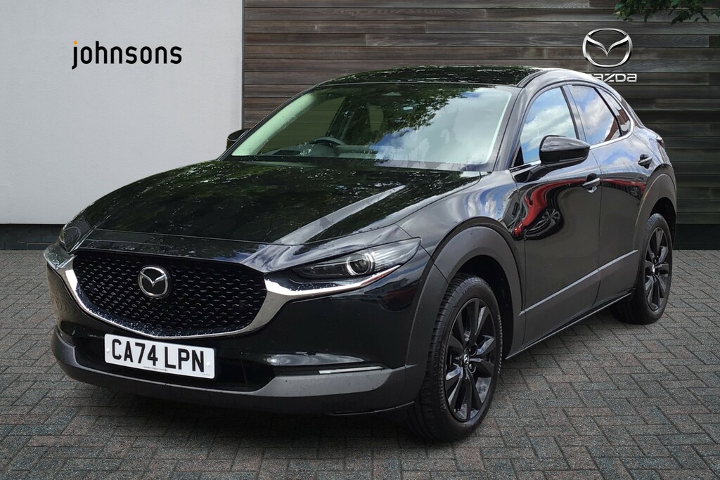 Mazda CX-30 2.5 E-skyactiv G Mhev 140 Exclusive-line Black #4