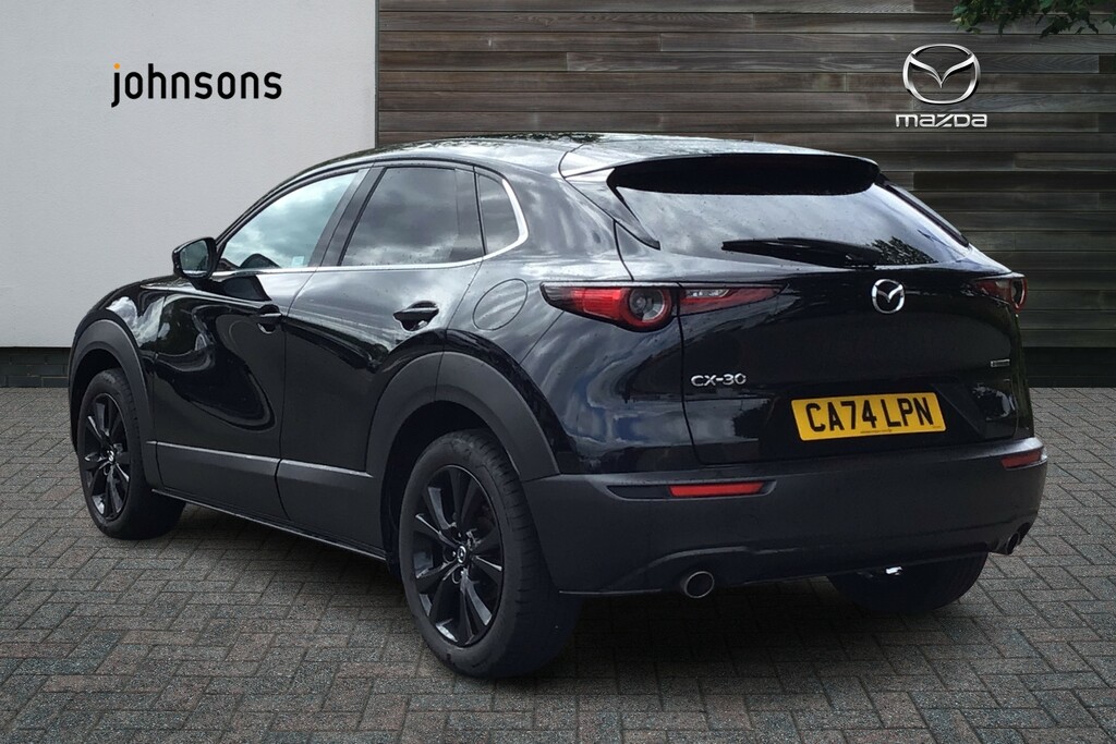 Mazda CX-30 2.5 E-skyactiv G Mhev 140 Exclusive-line Black #2