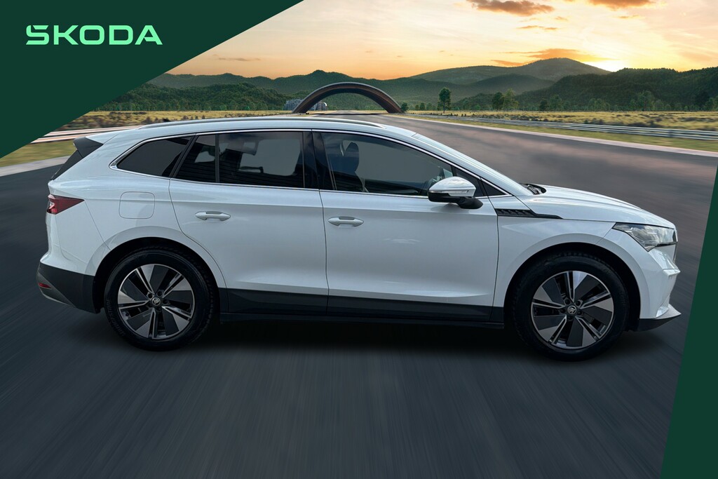 Skoda ENYAQ 210Kw 85 Edition 82Kwh YM74EJU White #4