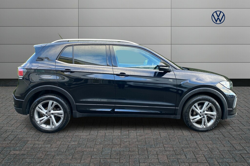 Volkswagen T-Cross 1.0 Tsi 115 R-line CP24JVR Black #4