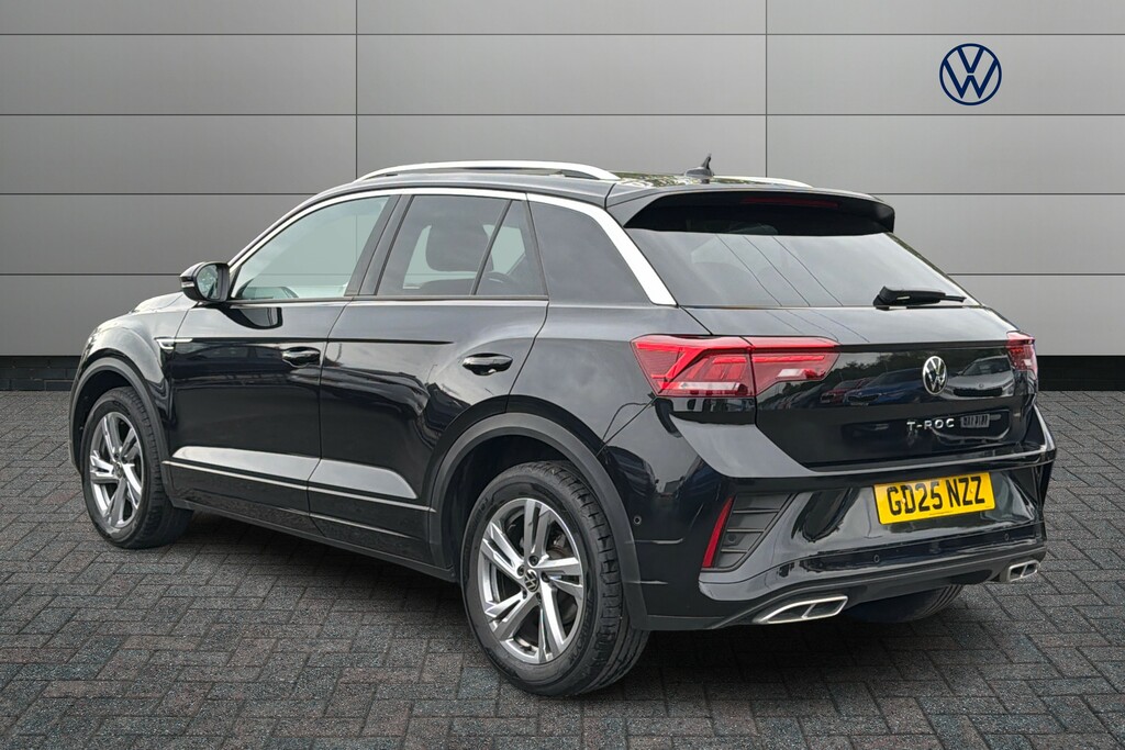 Volkswagen T-Roc 1.5 Tsi R-line GD25NZZ Black #3