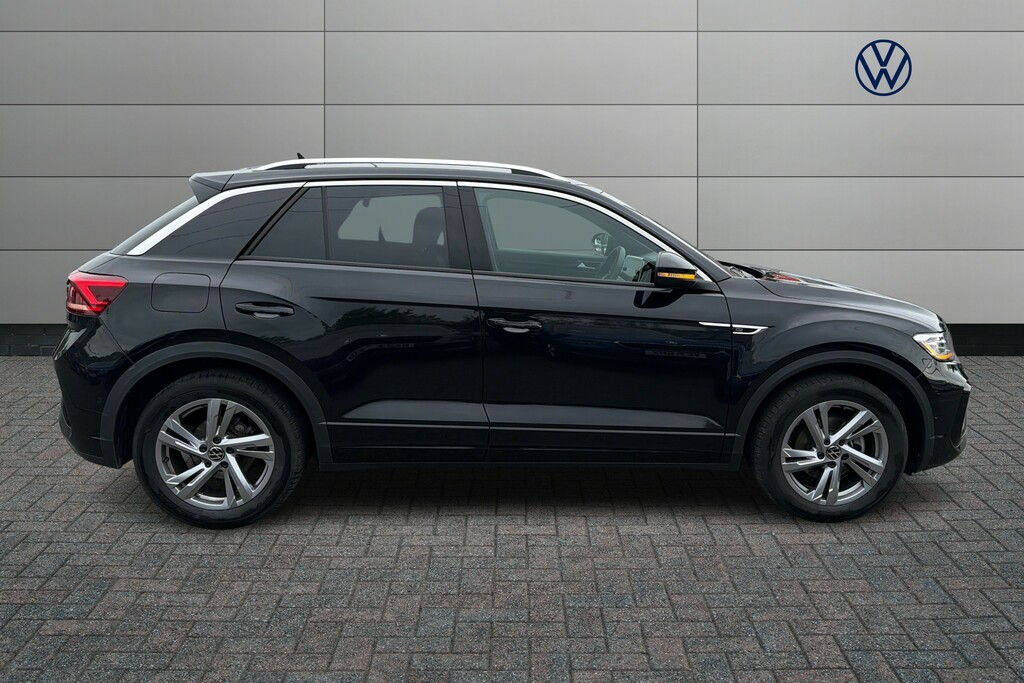 Volkswagen T-Roc 1.5 Tsi R-line GD25NZZ Black #4