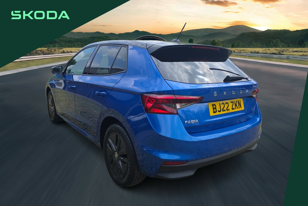 Skoda Fabia 1.0 Tsi Colour Edition BJ22ZKN Blue #3
