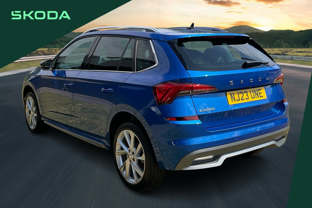 Skoda Kamiq 1.0 Tsi 110 Se L Executive Dsg NJ23UNE Blue #3