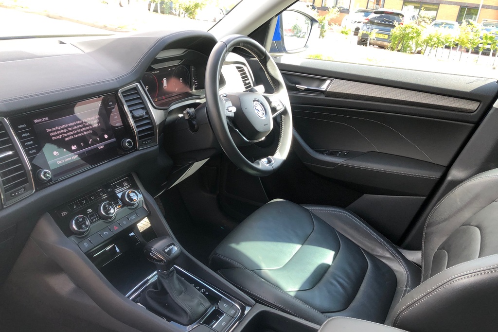 Skoda Kodiaq 2.0 Tdi Se L Executive Dsg 7 Seat DV73KHR Blue #3