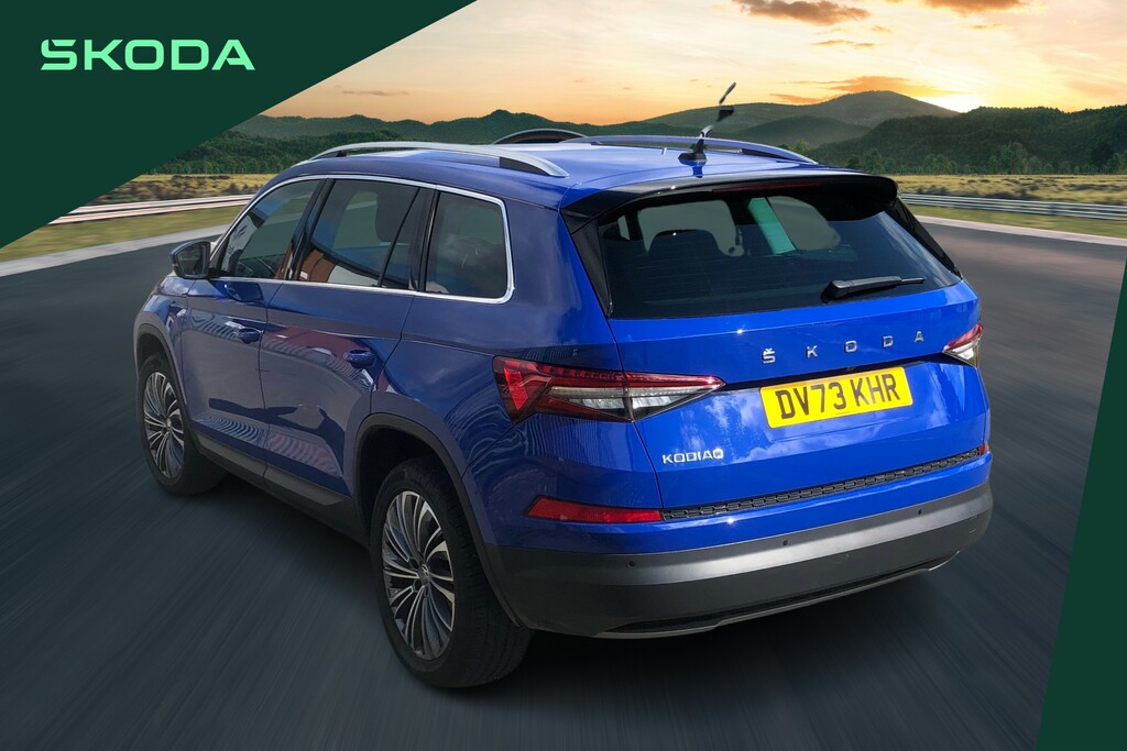 Skoda Kodiaq 2.0 Tdi Se L Executive Dsg 7 Seat DV73KHR Blue #4