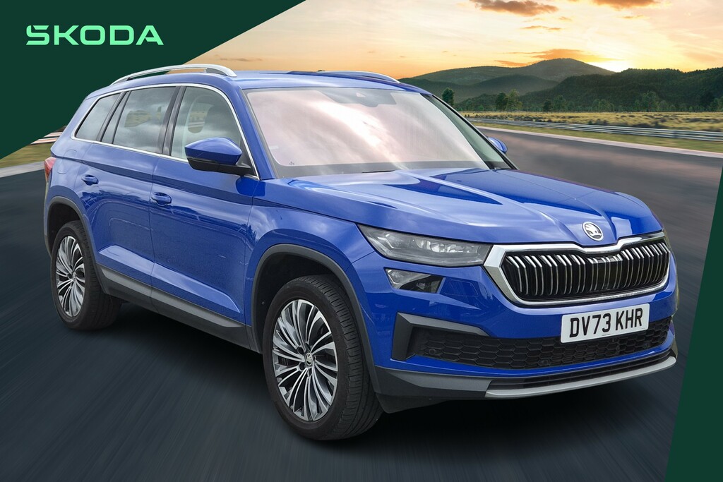 Skoda Kodiaq 2.0 Tdi Se L Executive Dsg 7 Seat DV73KHR Blue #2