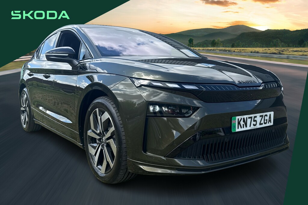 Skoda ENYAQ 210Kw 85X Sportline 82Kwh 4X4 Green