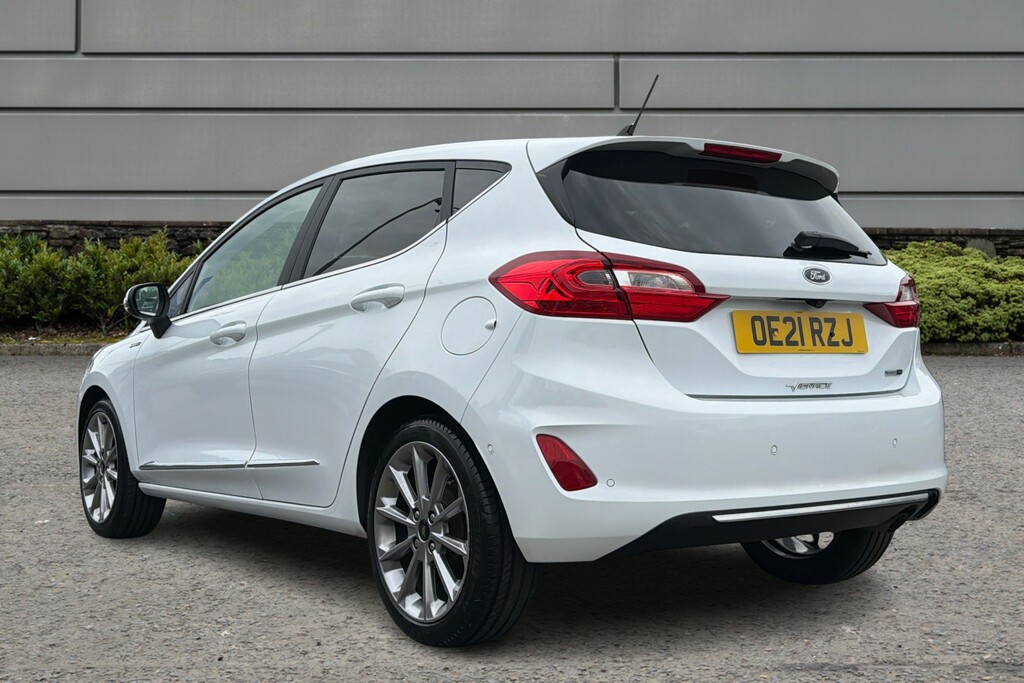Ford Fiesta Vignale Edition OE21RZJ White #3