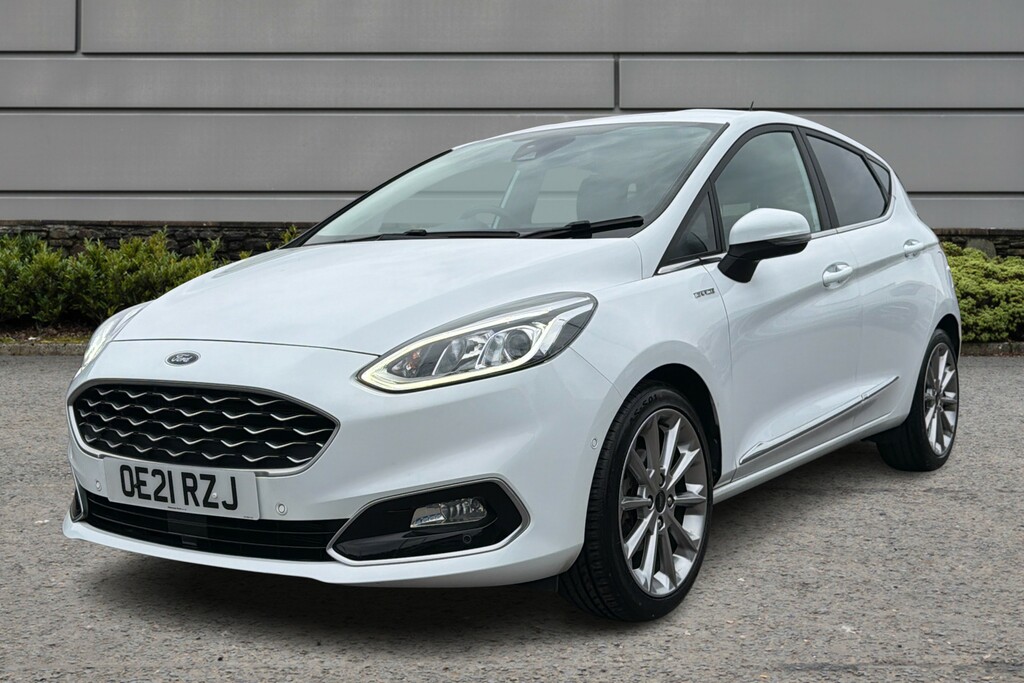Ford Fiesta Vignale Edition OE21RZJ White #5