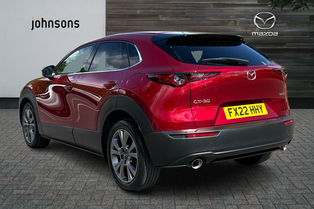 Mazda CX-30 2.0 E-skyactiv X Mhev Sport Lux FX22HHY Red #2