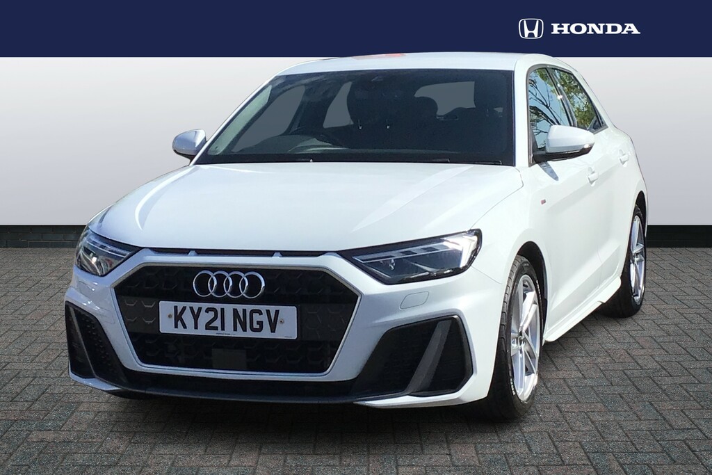 Audi A1 25 Tfsi S Line KY21NGV White #4