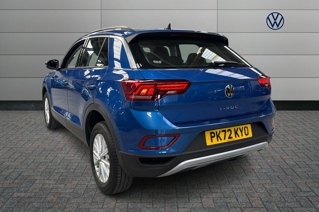 Volkswagen T-Roc 1.5 Tsi Life Dsg PK72KYO Blue #3