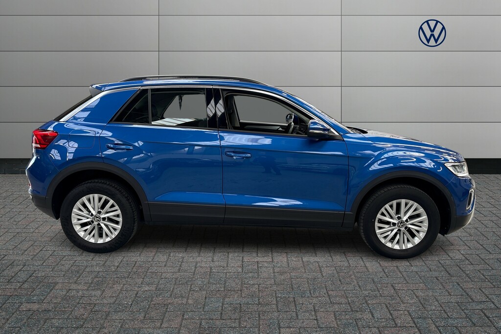 Volkswagen T-Roc 1.5 Tsi Life Dsg PK72KYO Blue #4