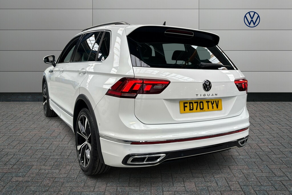 Volkswagen Tiguan 1.5 Tsi 150 R-line Dsg FD70TYV White #3