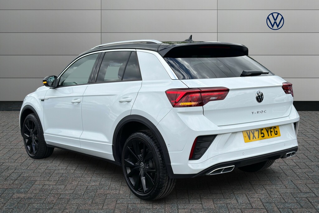 Volkswagen T-Roc 1.5 Tsi R-line VX75YFG Black #3