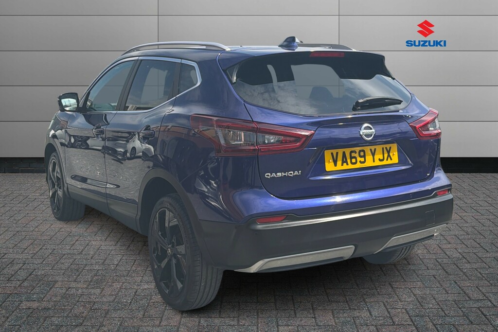 Nissan Qashqai 1.3 Dig-t Tekna VA69YJX Blue #2